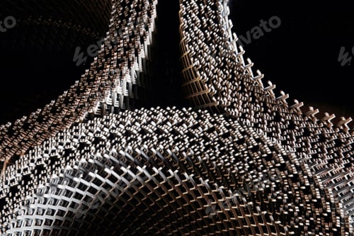 Preview: Mesh metal background
