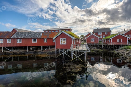 Preview: Red Houses on Stilts