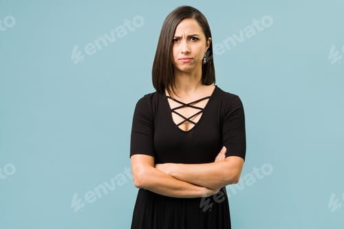 Preview: Young woman feeling annoyed