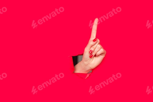 Preview: Hand counting or pointing up
