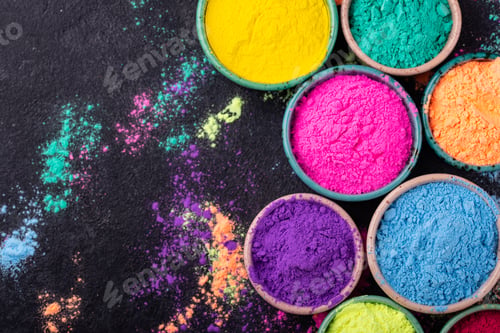 Preview: Gulal colors for Indian Holi festival