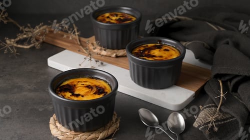 Preview: Bowls with Creme brulee