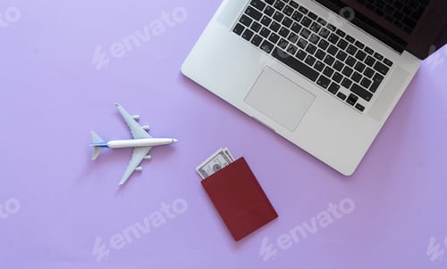 Preview: the buying airplane paasenger tickets online, going to vacation