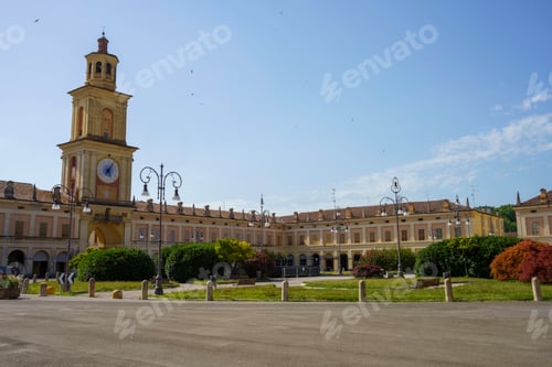 Preview: Historic buildings of Gualtieri, Reggio Emilia, Italy