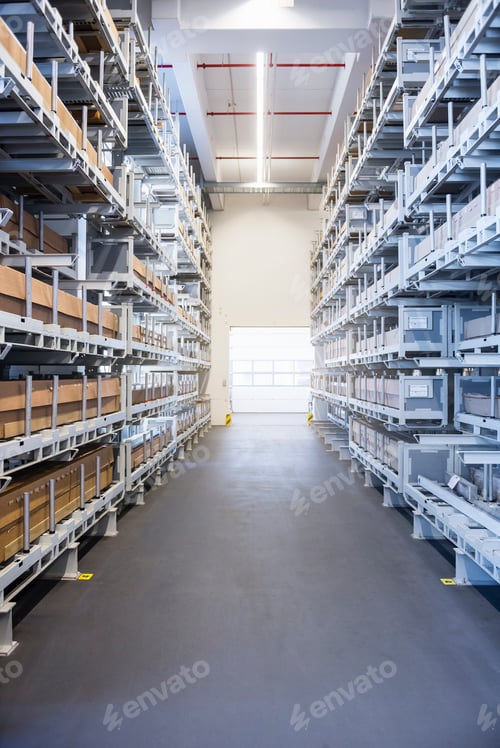 Preview: High rack factory warehouse