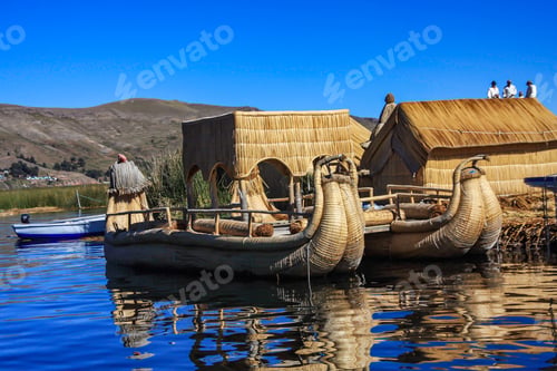 Preview: Reed boats Uros floating islands peru