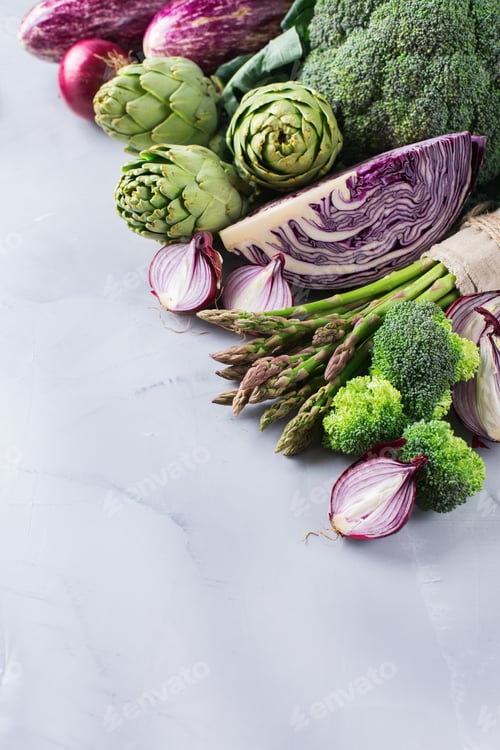 Preview: Assortment of fresh organic farmer vegetables