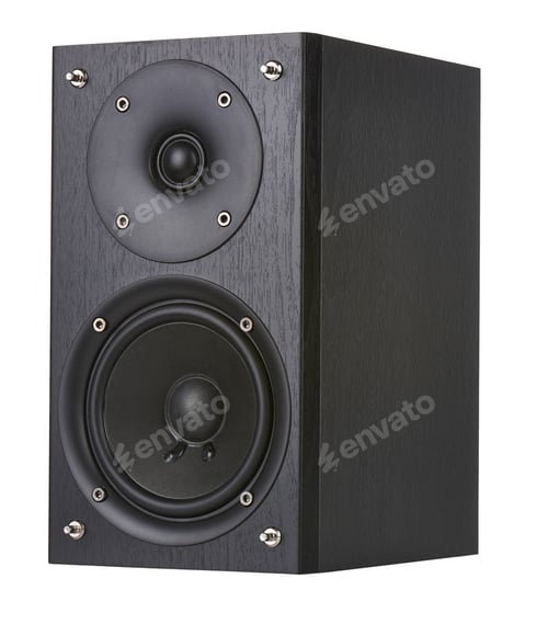 Preview: The speaker isolated on white background.