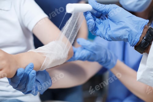 Preview: Medical staff caring for a patient