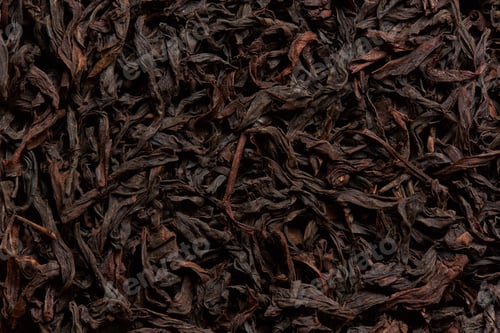 Preview: Pile of Dry Black Tea Leaves Texture