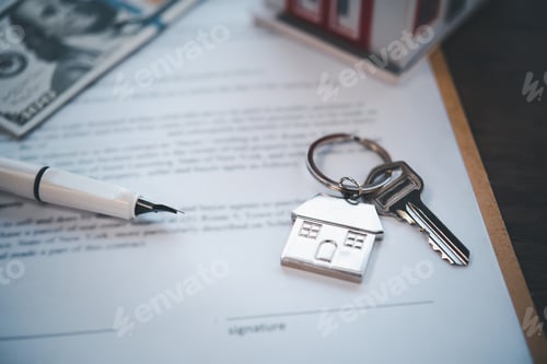 Preview: The house key is on the contract.
