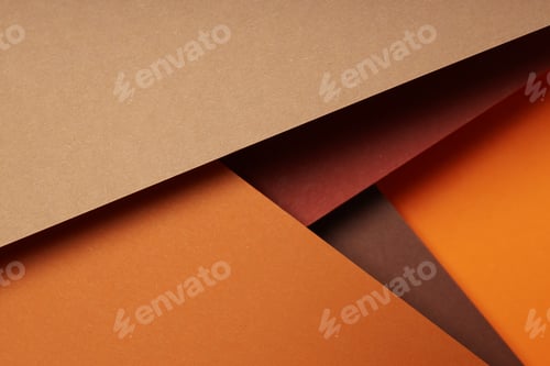 Preview: Mockup, abstraction, colorful colored paper, top view