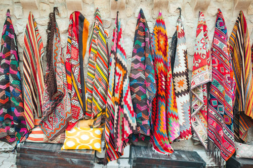 Preview: Old traditional Turkish carpet shop in cave house Cappadocia, Turkey Kapadokya
