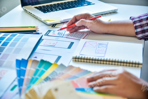 Preview: Website designer Creative planning application development graphic creative