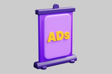 Preview: Pop up advertising banner sign