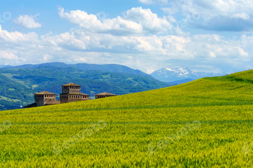 Preview: Medieval castle of Torrechiata, Parma province, Italy