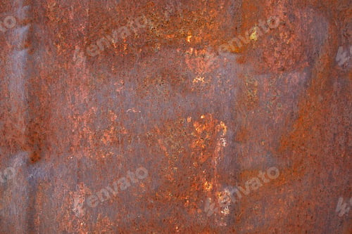 Preview: Rust on surface of the old iron, Old metal sheet board background