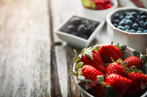 Preview: Hard to resist a bowl of juicy red strawberries