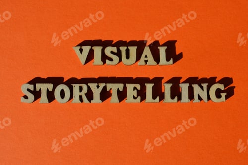 Preview: Visual Storytelling, words as banner headline