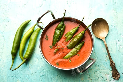 Preview: Hyderabadi mirch or mirchi Salan or green chilly sabzi