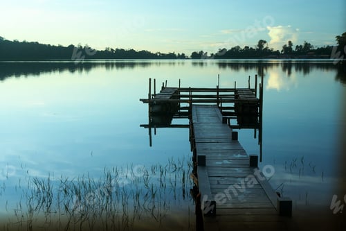 Preview: Morning at the Bali lake