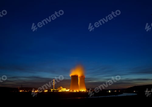 Preview: Nuclear Power Station At River
