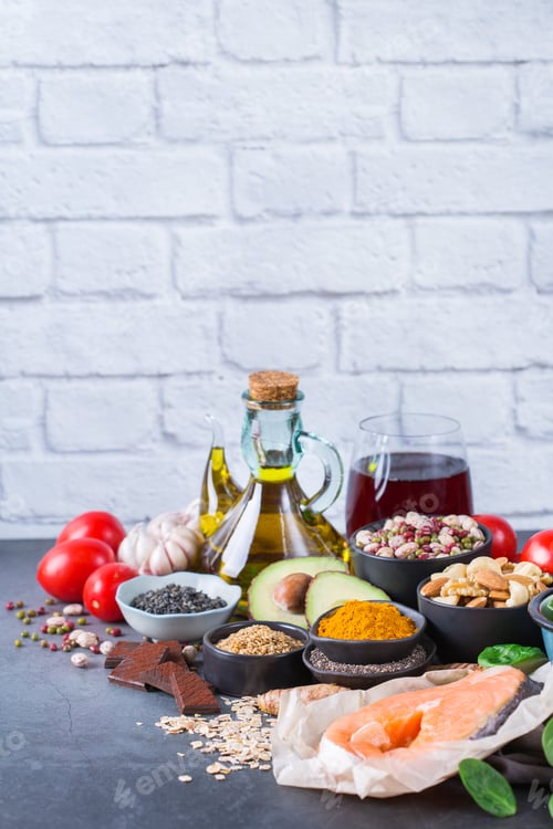Preview: Healthy food, low cholesterol, heart, diabetes, diet for middle aged