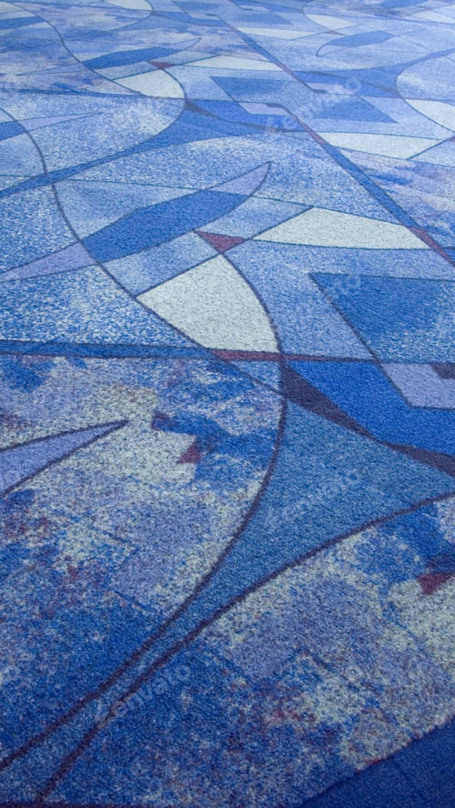 Preview: Carpet Design Detail - Airport Interior Abstract