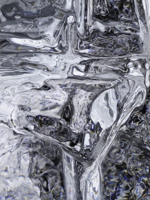 Preview: Abstract In Ice, With A Touch Of Color