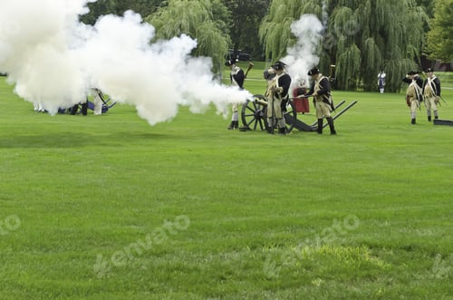 Preview: Wheaton, Illinois/Usa - September 7: American Revolutionary War (1775-1783) Reenactment On