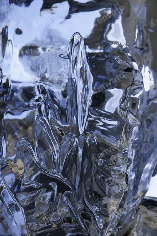 Preview: Abstract In Bluish Ice