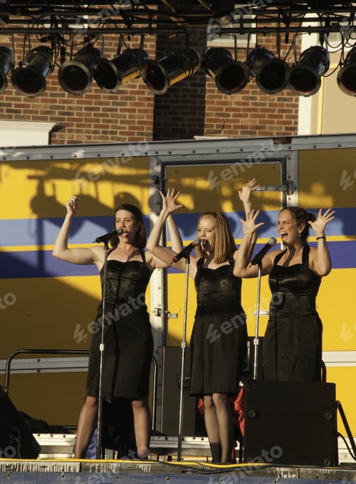 Preview: Downers Grove, Il - June 26: Chicago-Based Female Quartet Route 66 Performs A Golden Oldie (With