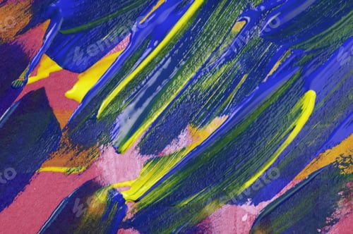 Preview: Acrylic Abstract (Painted By The Photographer)