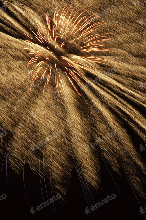Preview: Fireworks With Motion Blur