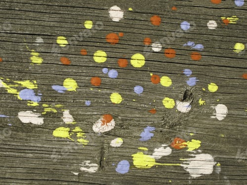 Preview: Paint Spills On Picnic Table