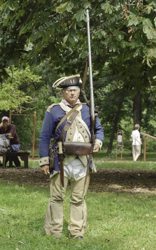 Preview: Wheaton, Illinois/Usa - September 7: American Revolutionary War (1775-1783) Reenactment On