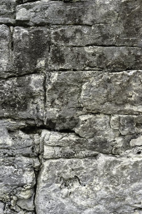 Preview: Slow Erosion At A Glance: Closeup Of Limestone Outcropping Along Lake Michigan Coastline In Door