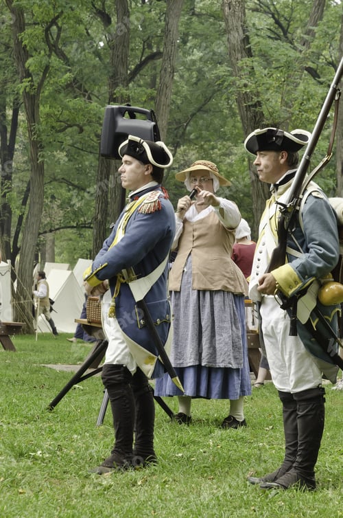 Preview: Wheaton, Illinois/Usa - September 7: American Revolutionary War (1775-1783) Reenactment On