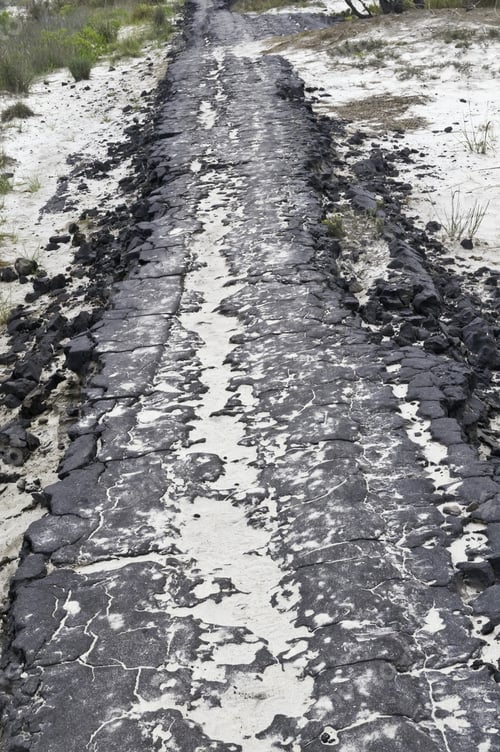 Preview: Ruins Of Baltimore Boulevard, An Island Road Of Asphalt 15 Miles Long, Destroyed By A Storm In