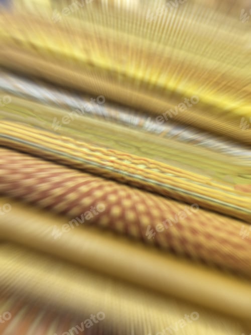 Preview: Impressionistic Blur Of Fabric Samples
