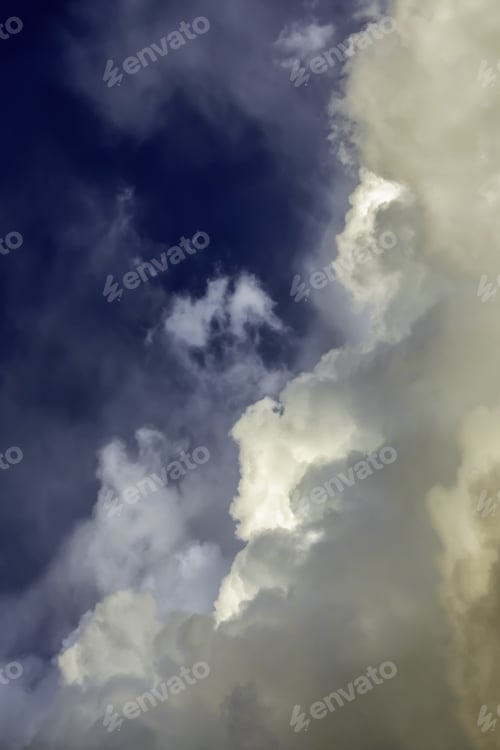 Preview: Summer Evening Cloudscape: Approaching Edge Of A Thunderstorm