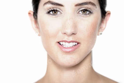 Preview: Beautiful Young Woman In A Health And Beauty Style Pose