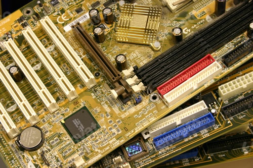 Preview: Circuits From A Mother Board