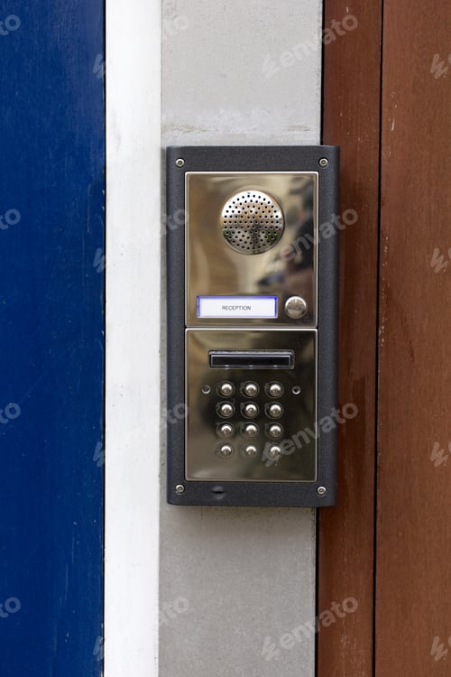 Preview: New Intercom Unit On A Office Wall
