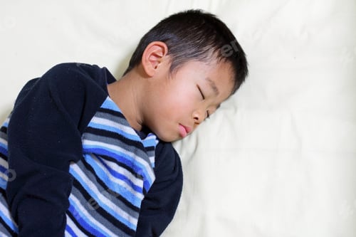 Preview: Sleeping Japanese Boy (First Grade At Elementary School)