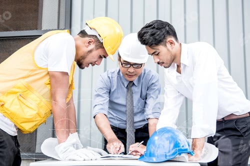 Preview: Engineers And Teamwork, Meeting For Successful Project Construction
