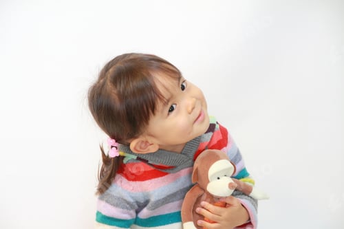 Preview: Smiling Japanese Girl (2 Years Old)