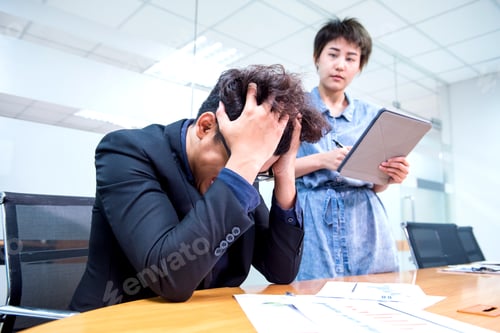 Preview: Businessmen Are Pressured To Work And Unsuccessful