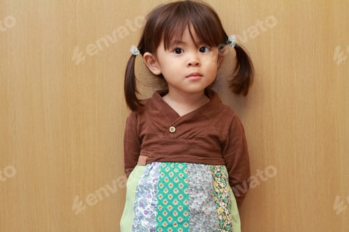 Preview: Smiling Japanese Girl (3 Years Old)