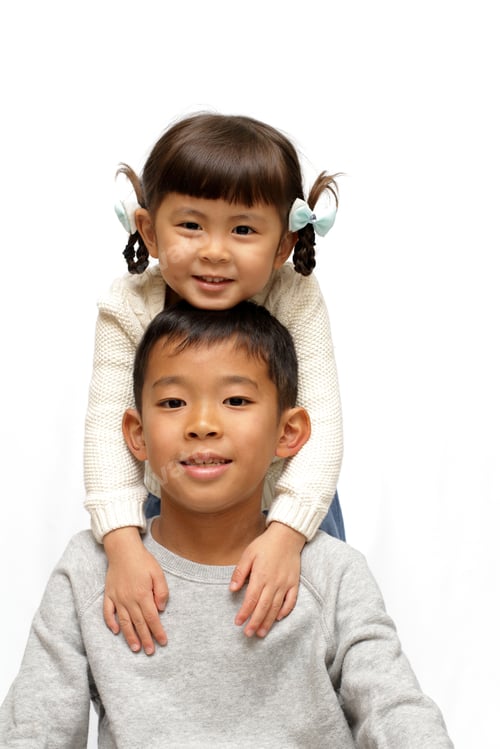Preview: Japanese Brother And Sister (9 Years Old Boy And 4 Years Old Girl)